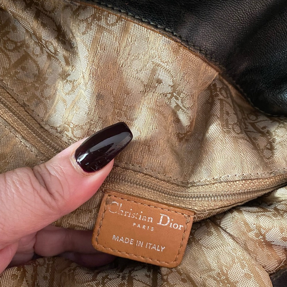 🖤Christian Dior Cannage Sac De Ville XL black hobo - Picture 14 of 14
